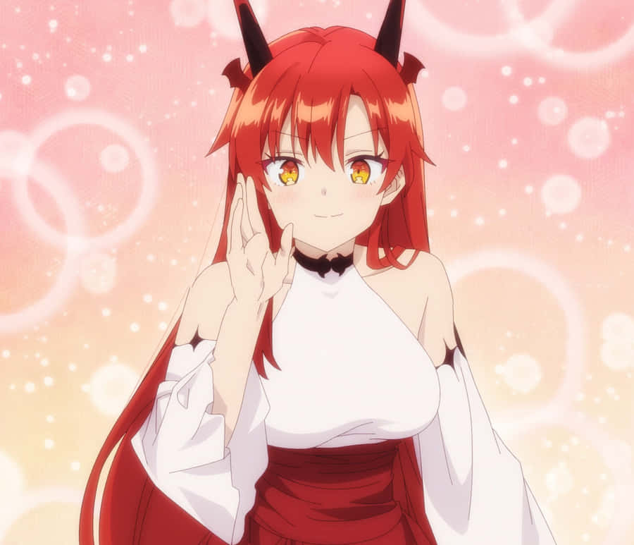 Beast Tamer Conquering A Ferocious Creature In A Mystical Forest Wallpaper