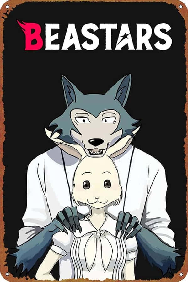 Beastars Legoshiand Haru Promotional Art Wallpaper