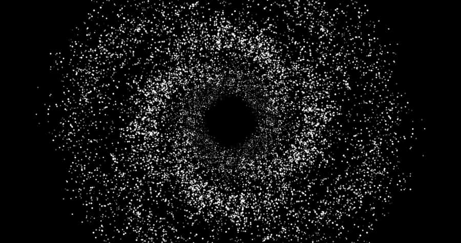 Beautiful And Colorful Sunset Over A Small Field Wallpaper