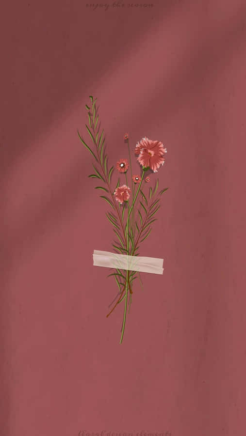 Beautiful Assortment Of Dried Flowers Wallpaper