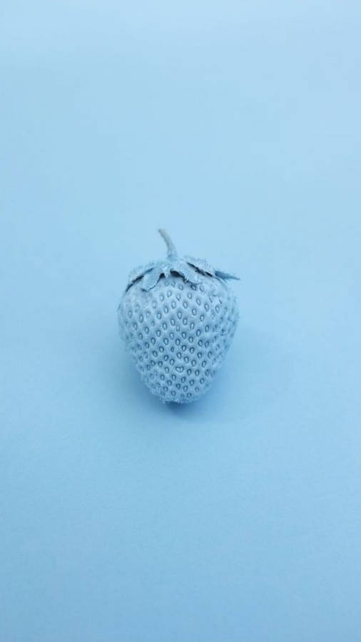 Beautiful Baby Blue Strawberry Wallpaper