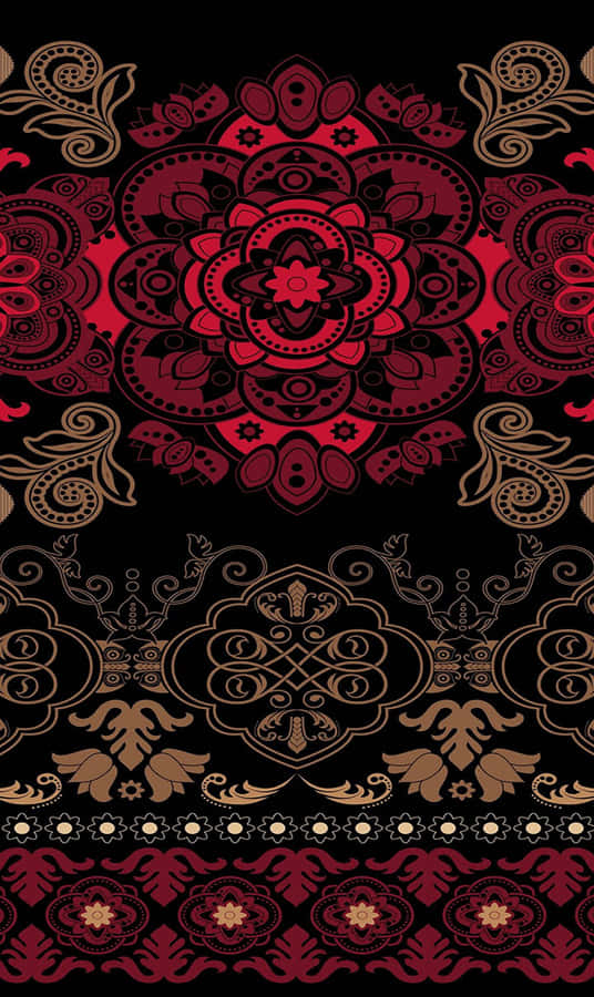 Beautiful Mounting Sunrise Over The Ocean Wallpaper