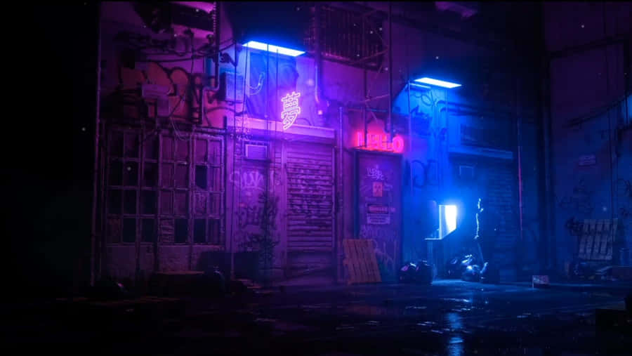 Beautiful Retro Scenery Of A Vintage Car In Nature Wallpaper