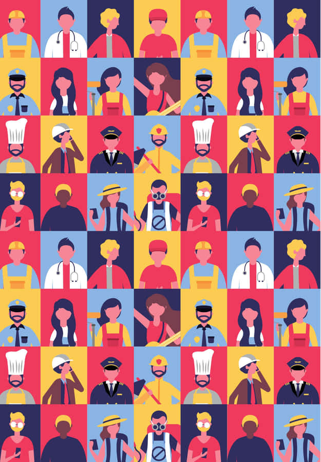 Beautiful Sunrise Reflected On A Calm Lake Wallpaper