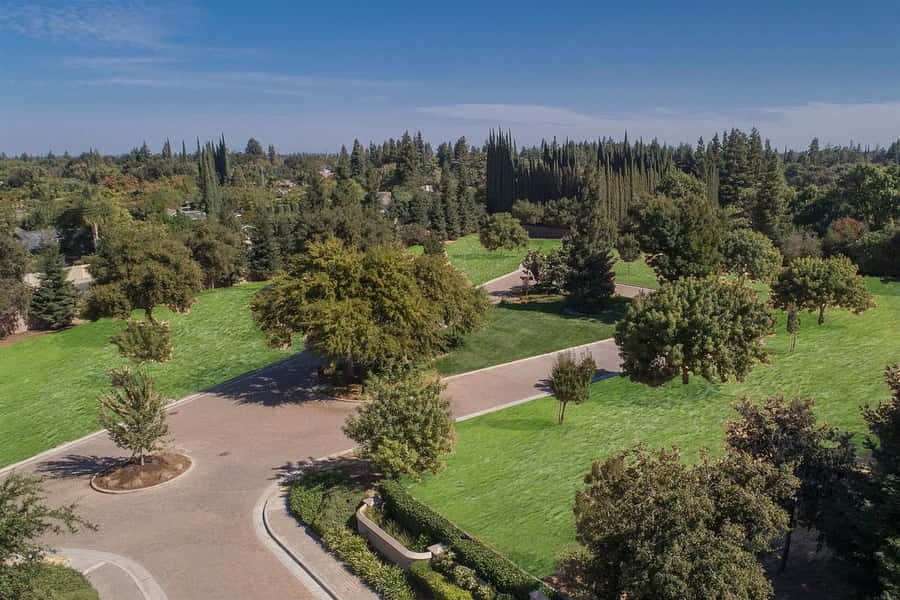 Beautiful Sunset Over Modesto Wallpaper