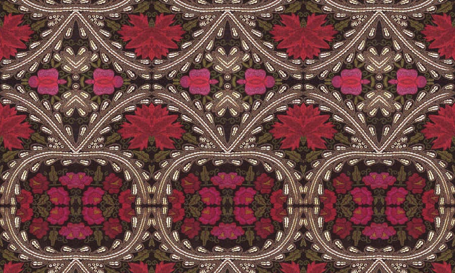 Beautiful Textile Art Wallpaper