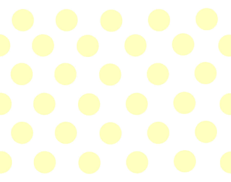 Beautiful Yellow Polka Dot Wallpaper Wallpaper