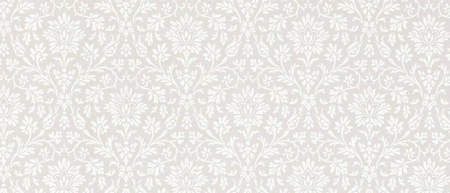 Beautifully Elegant Victorian Grey Floral Pattern Wallpaper