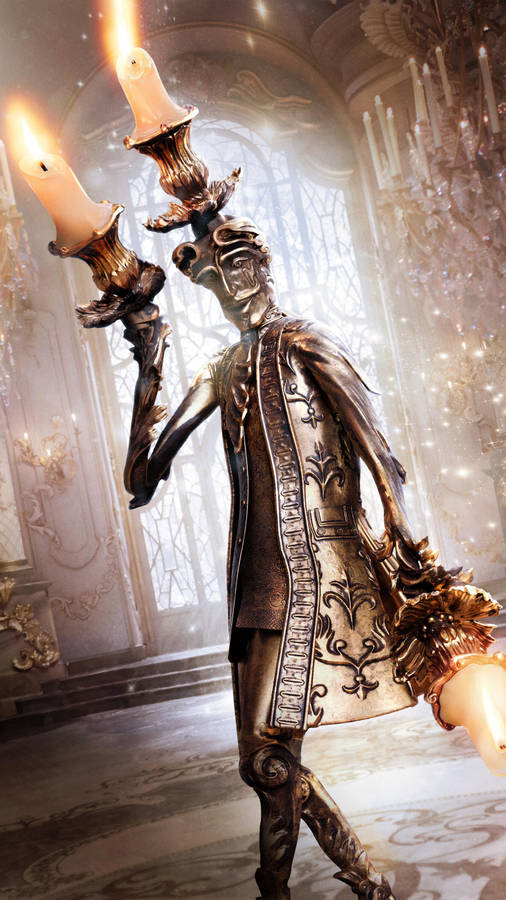Beauty And The Beast Lumiere Wallpaper