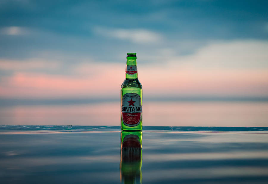 Beer Bottle Bintang Indonesian Beer Wallpaper