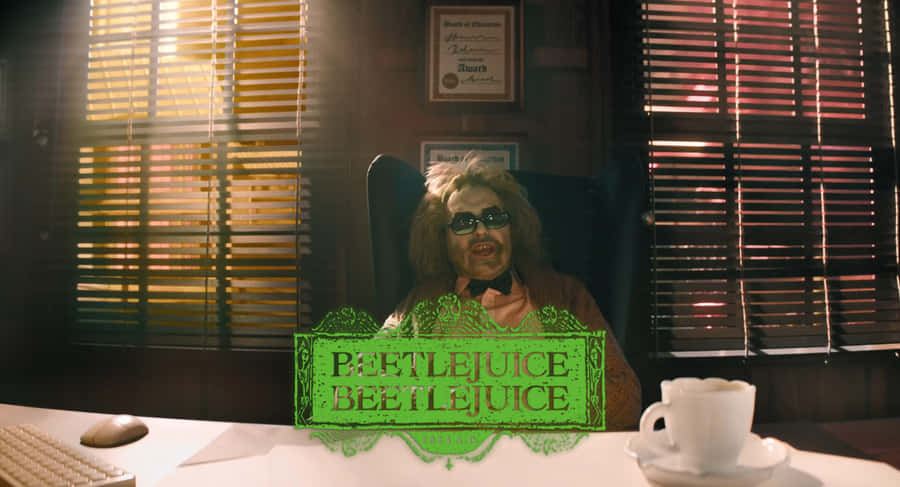 Beetlejuice_ Office_ Scene Wallpaper