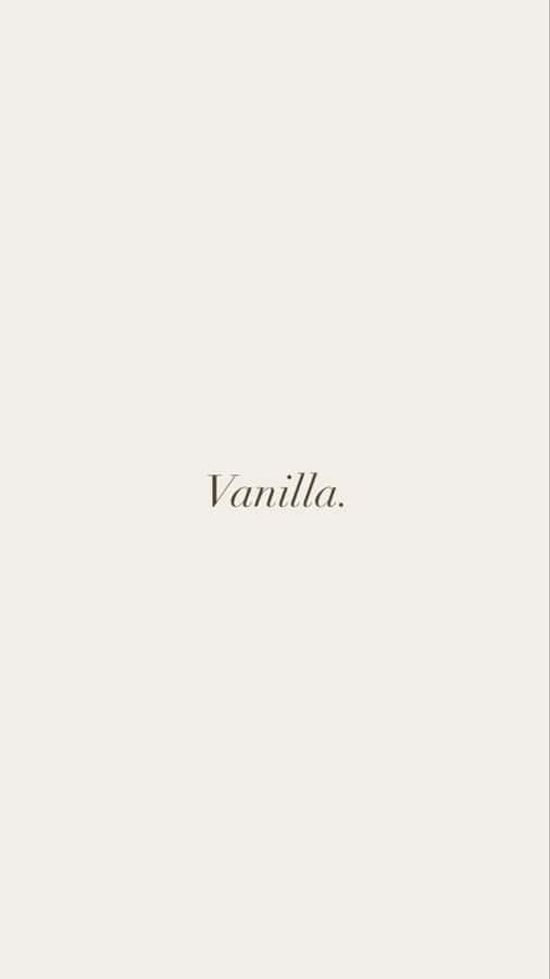 Beige Vanilla Aesthetic Wallpaper Wallpaper