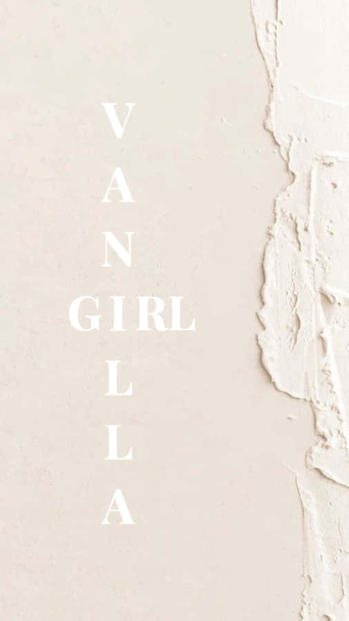 Beige Vanilla Girl Aesthetic Wallpaper Wallpaper