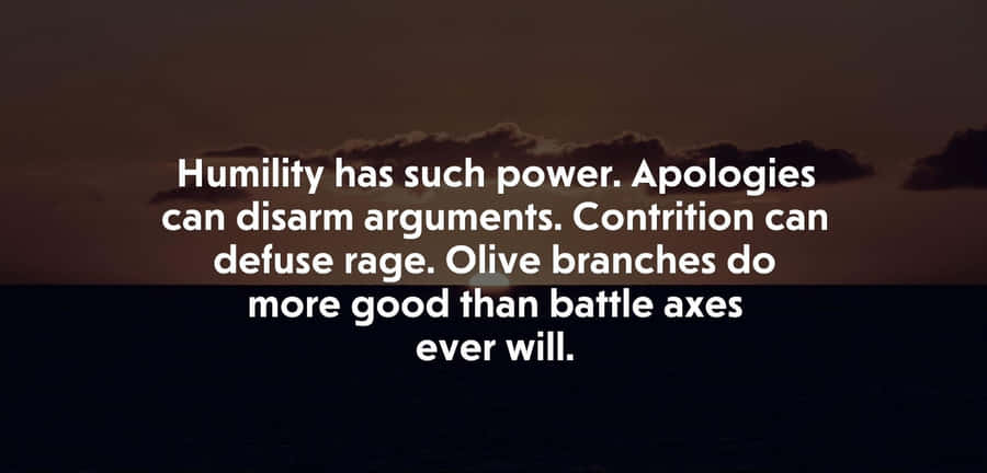 Being Contrite Defuses Rage Wallpaper