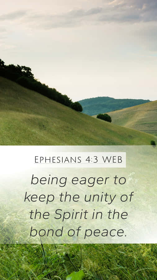 Being Eager Bible Verse Wallpaper