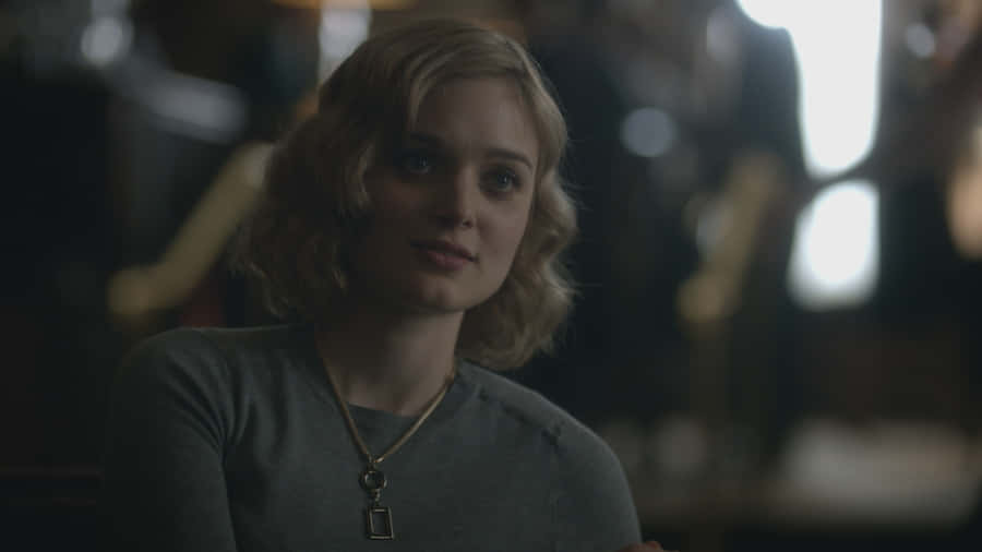 Bella Heathcote Contemplative Expression Wallpaper