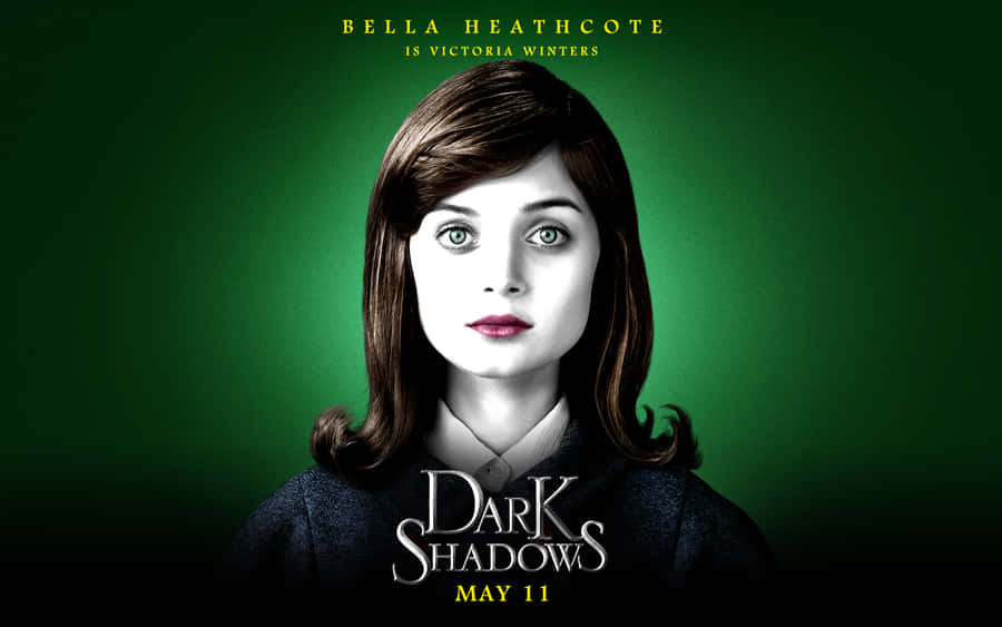 Bella Heathcote Dark Shadows Movie Promo Wallpaper