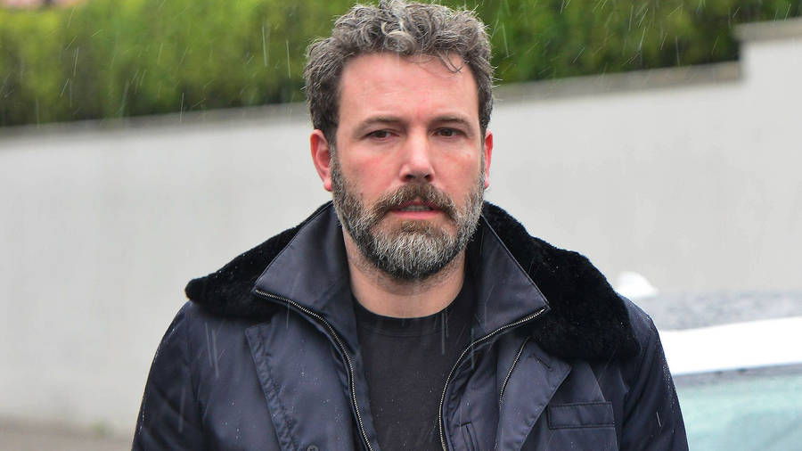 Ben Affleck Shearling Jacket Wallpaper