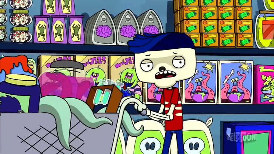 Ben In The Grocery Freaktown Wallpaper