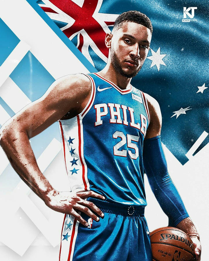 Ben Simmons Nba Player Wallpaper