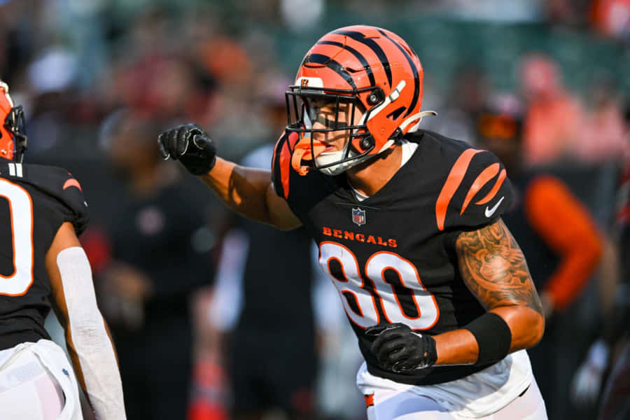 Bengals Player Celebration Moment Wallpaper