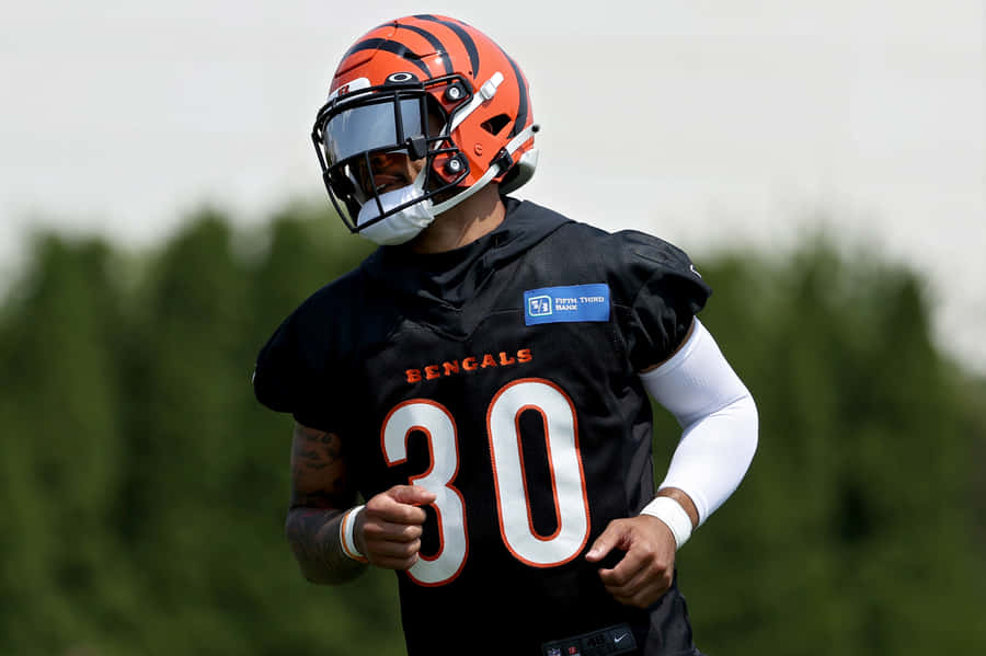 Bengals Player Number30 Training Wallpaper