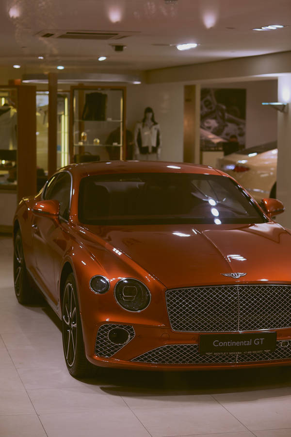 Bentley Continental Gt Showroom Wallpaper