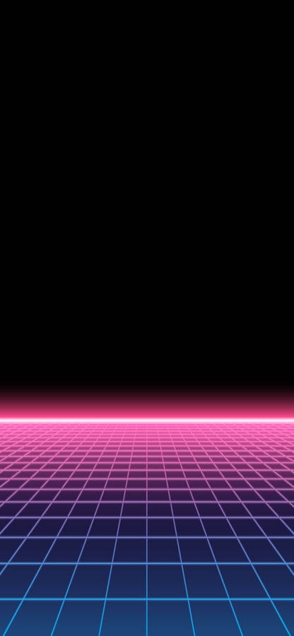 Best Oled Neon Grid Wallpaper