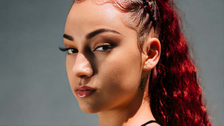 Bhad Bhabie Close Up Portrait Wallpaper