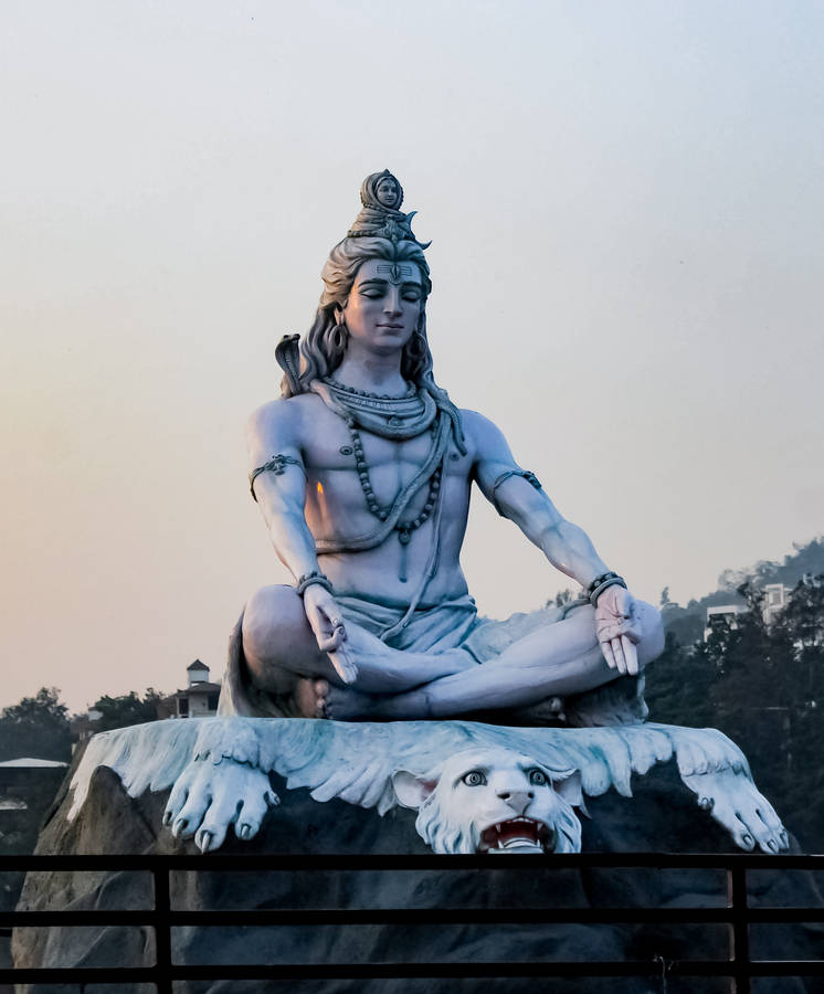 Bholenath Hd Shiva Adiyogi Statue India Wallpaper