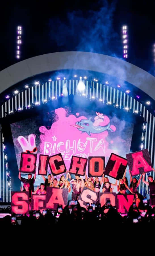 Bichota Season Concert Stage Wallpaper
