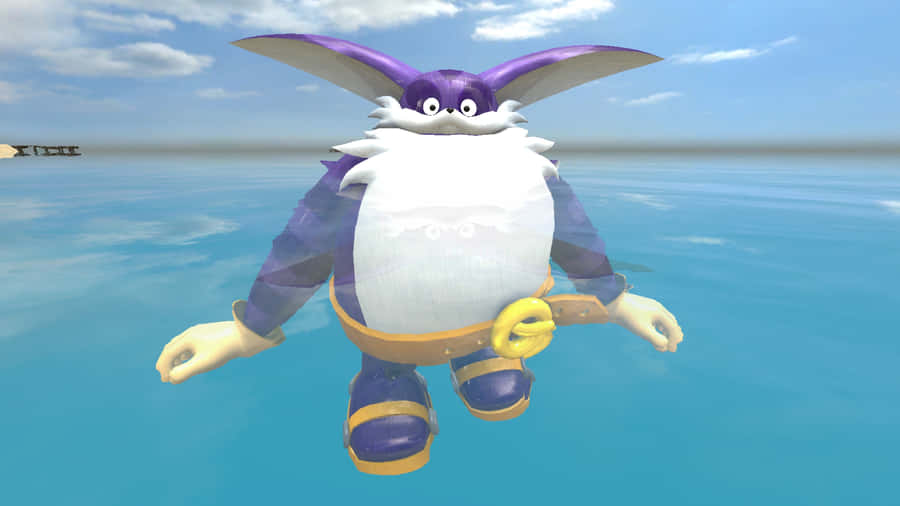 Big The Cat In His Blissful Adventure Wallpaper