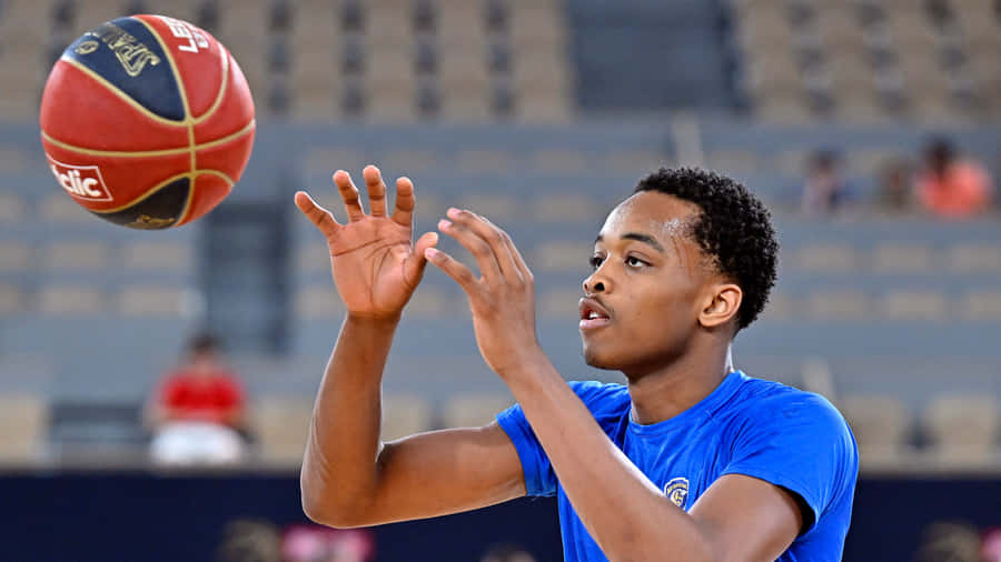 Bilal Collection - Vibrant Soccer Scene Wallpaper