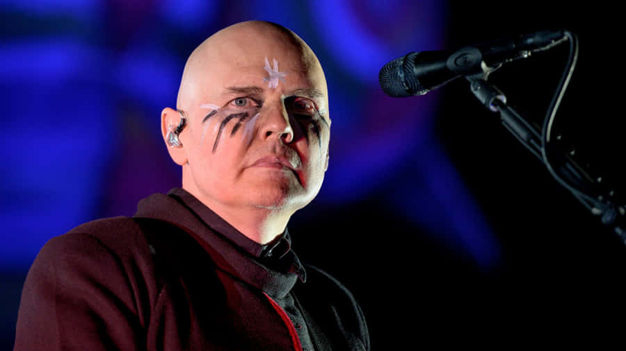 Billy Corgan Live Performance Wallpaper