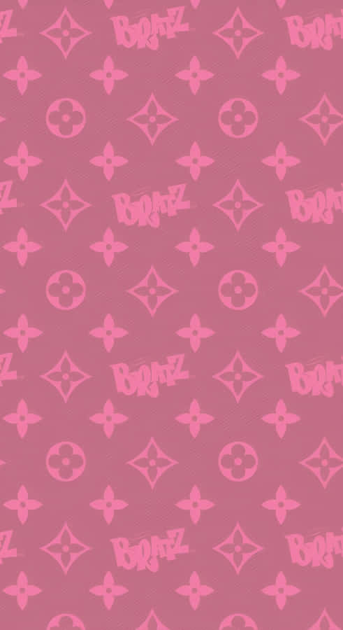 Bimbo Aesthetic Pink Pattern Wallpaper