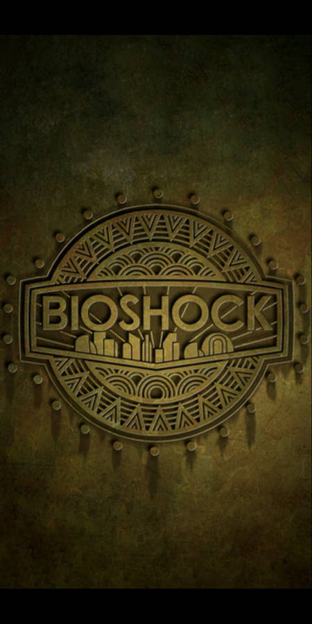 Bioshock Phone Stone Embossed Wallpaper