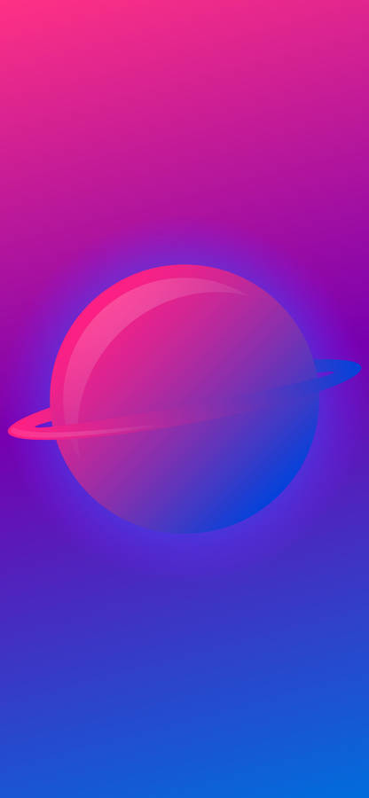 Bisexual Planet Gradient Wallpaper