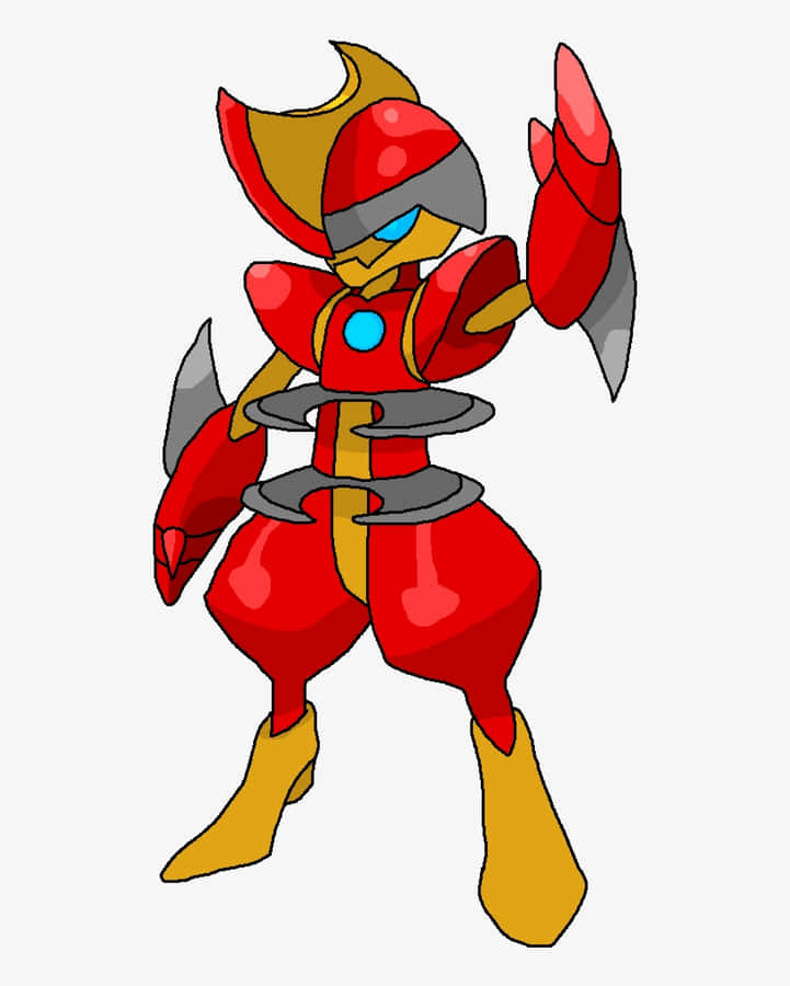 Bisharp Line Art With Color Wallpaper