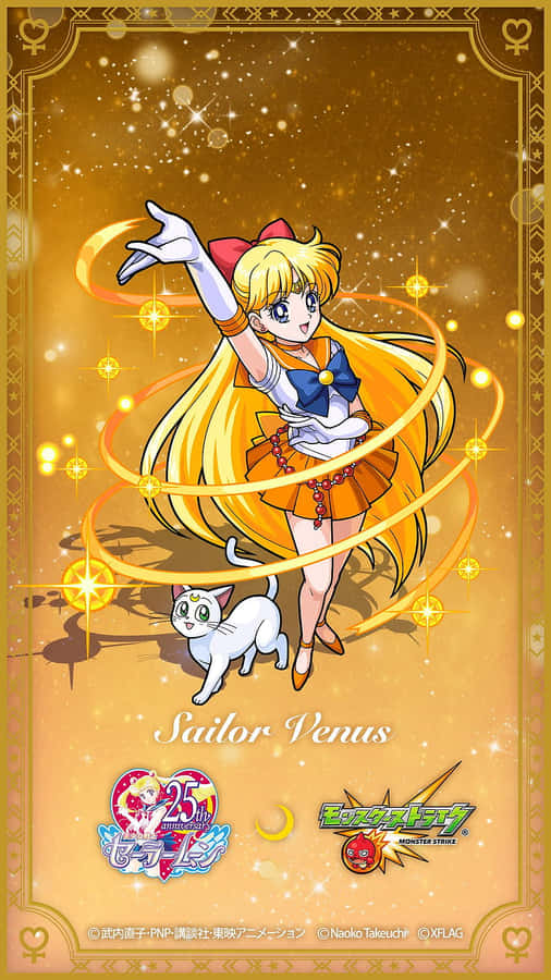 Bishoujo Senshi Sailor Moon: Sailor Venus Wallpaper