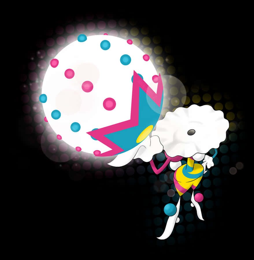 Blacephalon With Large Head Wallpaper