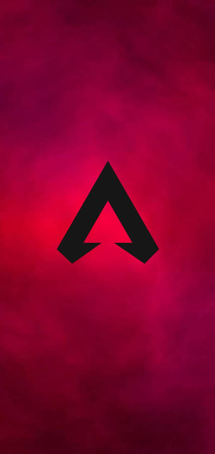 Black A Logo Apex Legends Phone Wallpaper