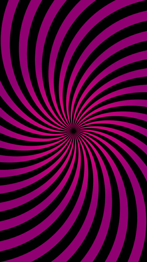 Black And Pink Aesthetic Swirly Rays Wallpaper