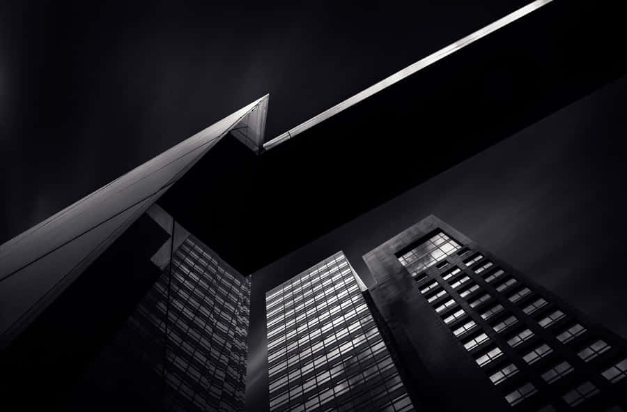 Black And White Architectural Photography Wallpaper