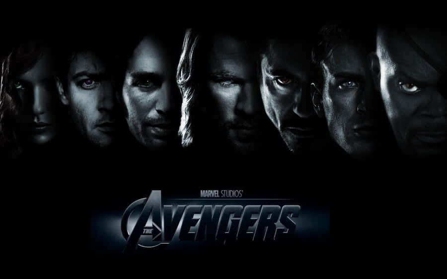 Black And White Dope Avengers Poster Wallpaper