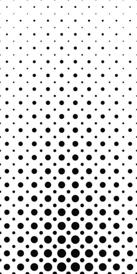 Black And White Dots Abstract Wallpaper Wallpaper