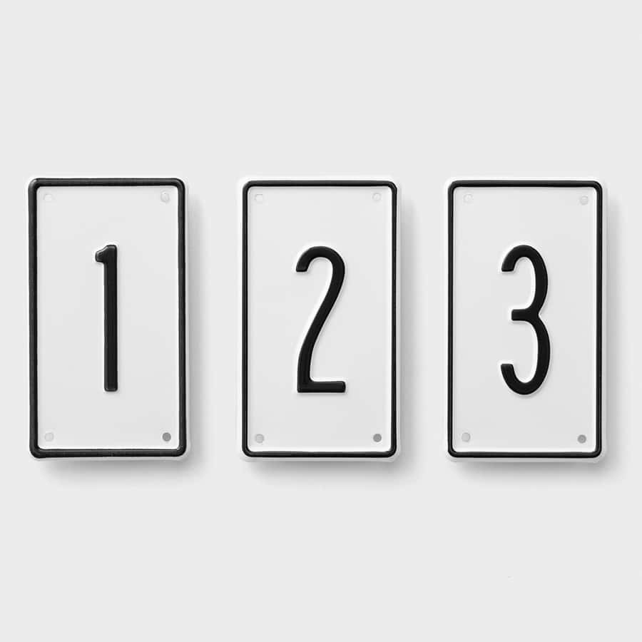 Black And White Number Wallpaper Wallpaper