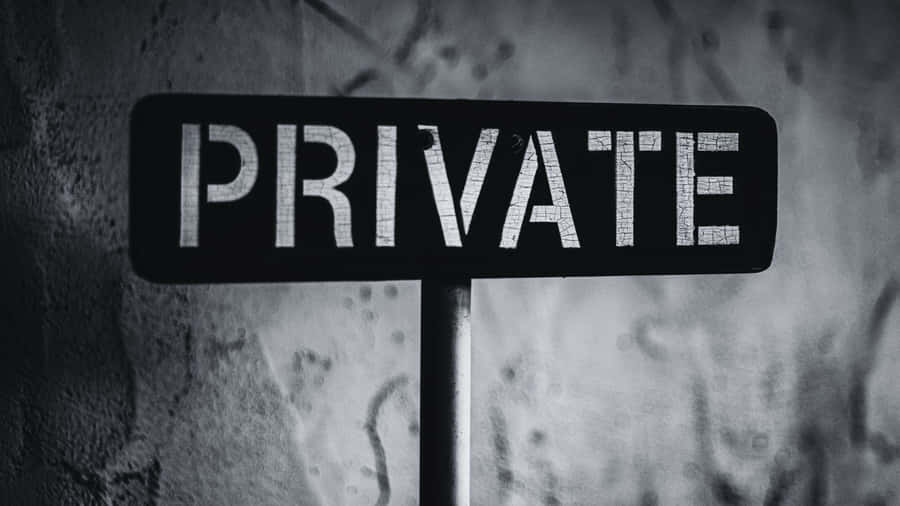 'black And White' Text Wallpaper Wallpaper