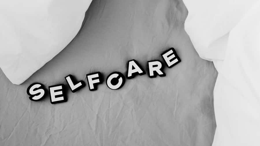 Black And White Word Typography Wallpaper Wallpaper