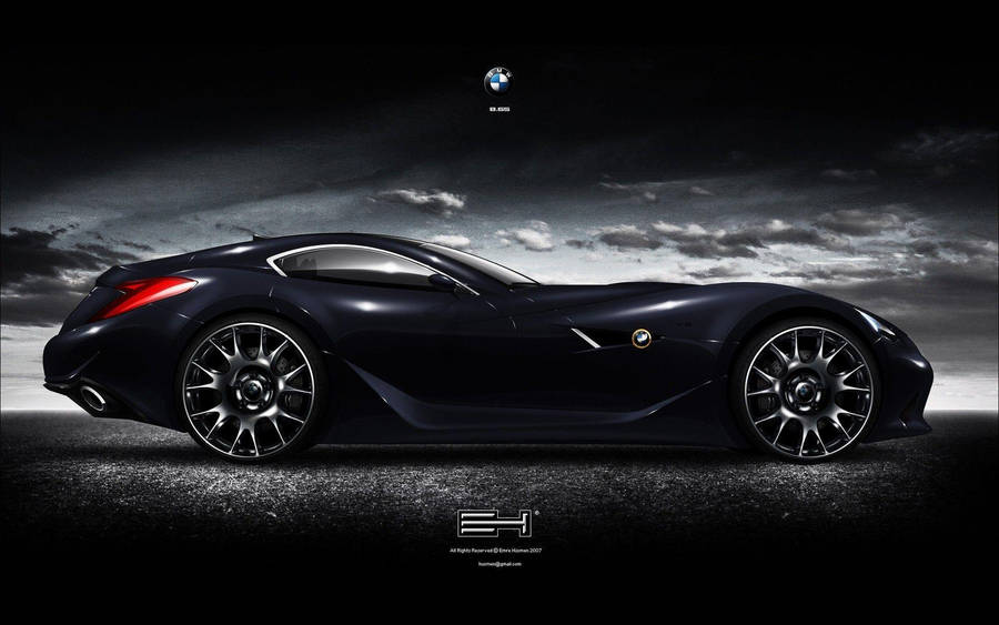 Black Bmw 8 Supercar Wallpaper