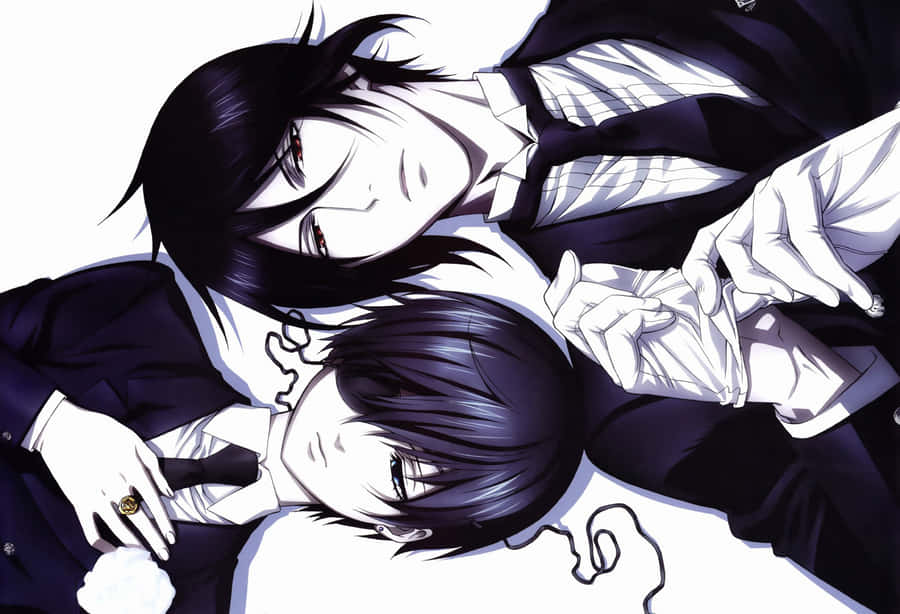 Black Butler Anime Characters Sebastianand Ciel Wallpaper
